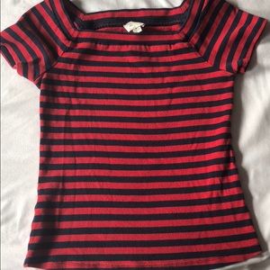 Stripped fitted shirt